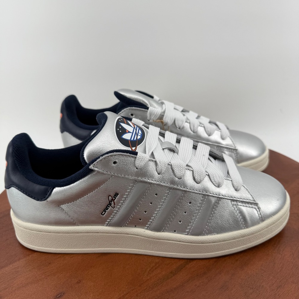 Adidas Campus 00s Silver Metallic Navy Space Houston NASA  KJ3830 Men 10
